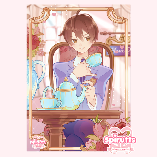 REDUCED - PRINT/POSTER - Welcome to the Host Club~ ( former version ) - thick glossy paper / multiple sizes