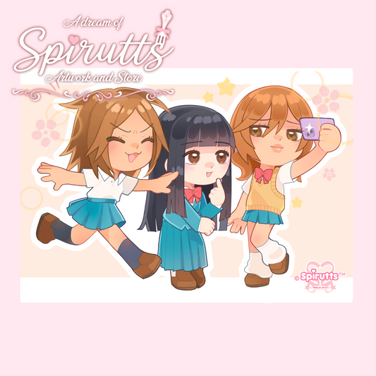 PRINT/POSTER - From me to You... friends only! - thick glossy paper / multiple sizes