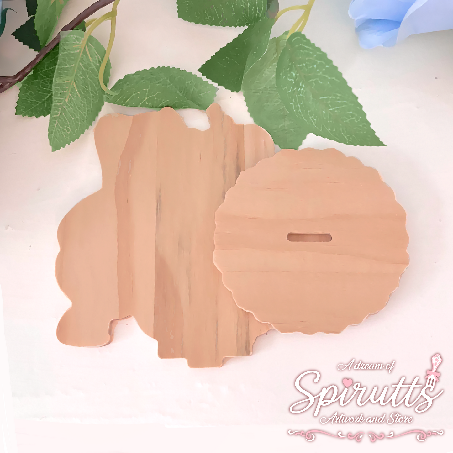 STANDEE / FIGURE - Tea time Miku~! - Wooden Standee / Desk Display