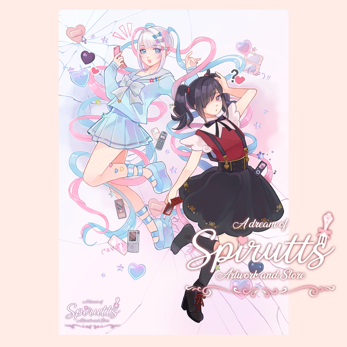 PRINT/POSTER - Needy Girl Overload~! - thick glossy paper / multiple sizes