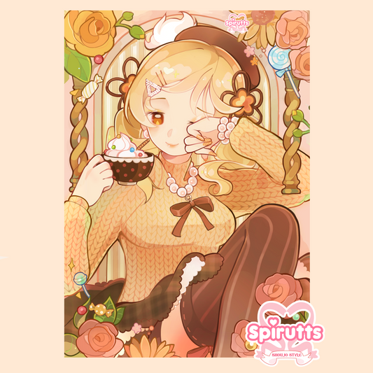 REDUCED - PRINT/POSTER - Mami ( former version ) - thick glossy paper / multiple sizes