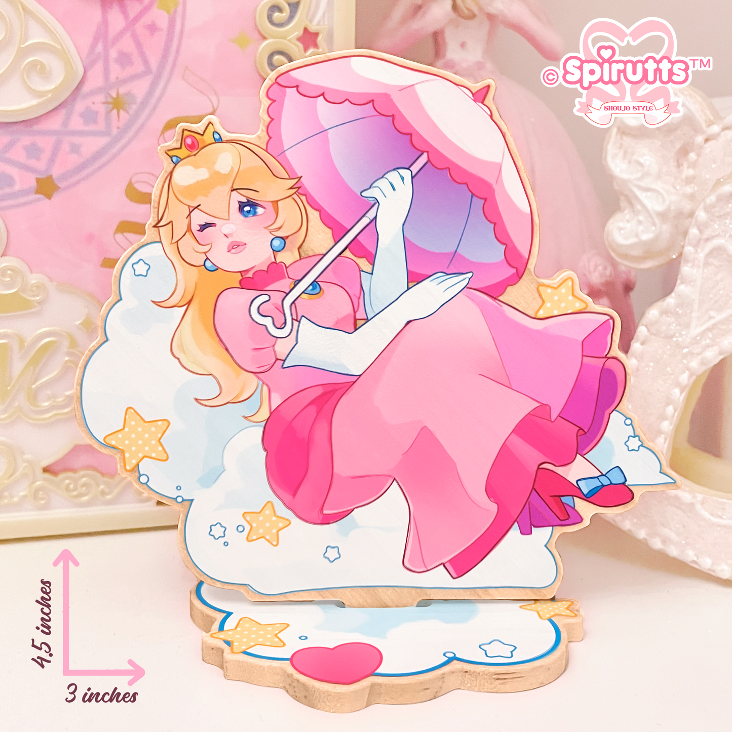 STANDEE / FIGURE - Sweet Princess~! - Wooden Standee / Gaming / Anime