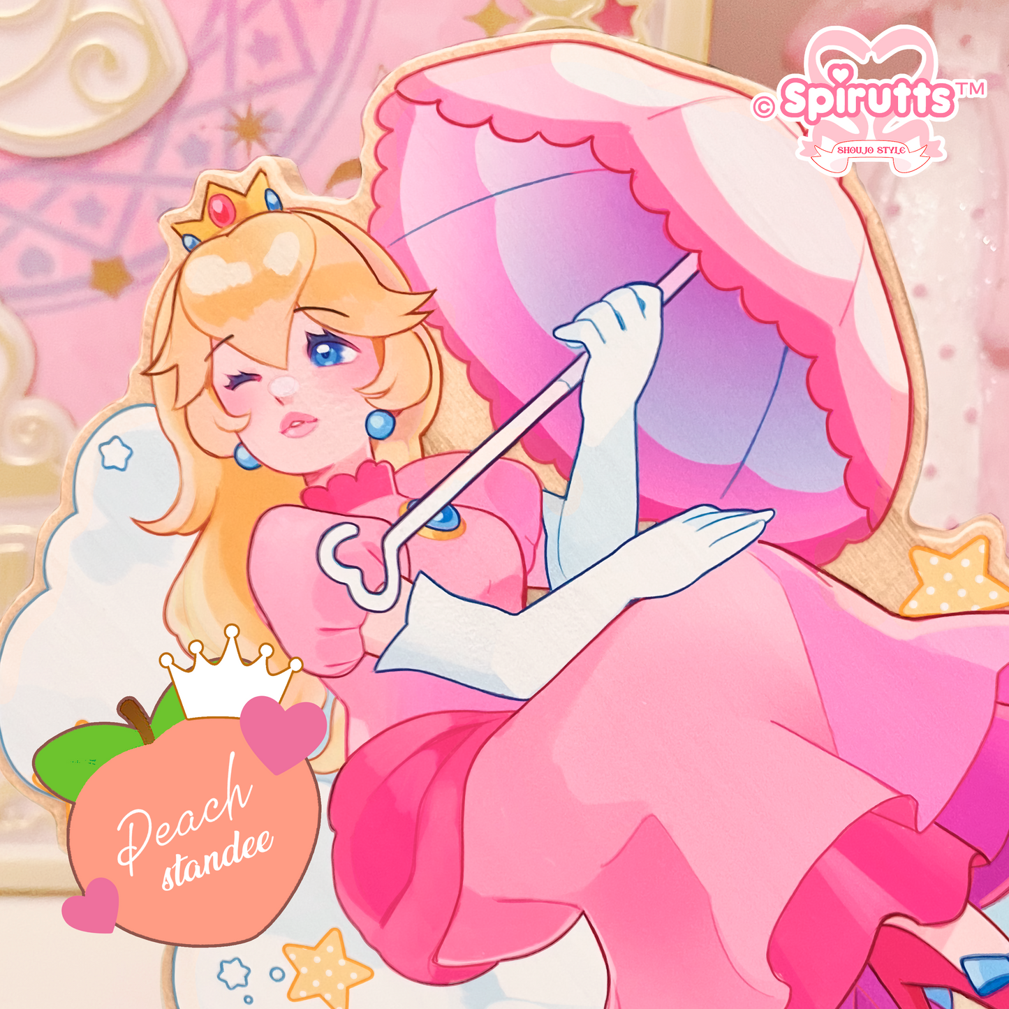 STANDEE / FIGURE - Sweet Princess~! - Wooden Standee / Gaming / Anime