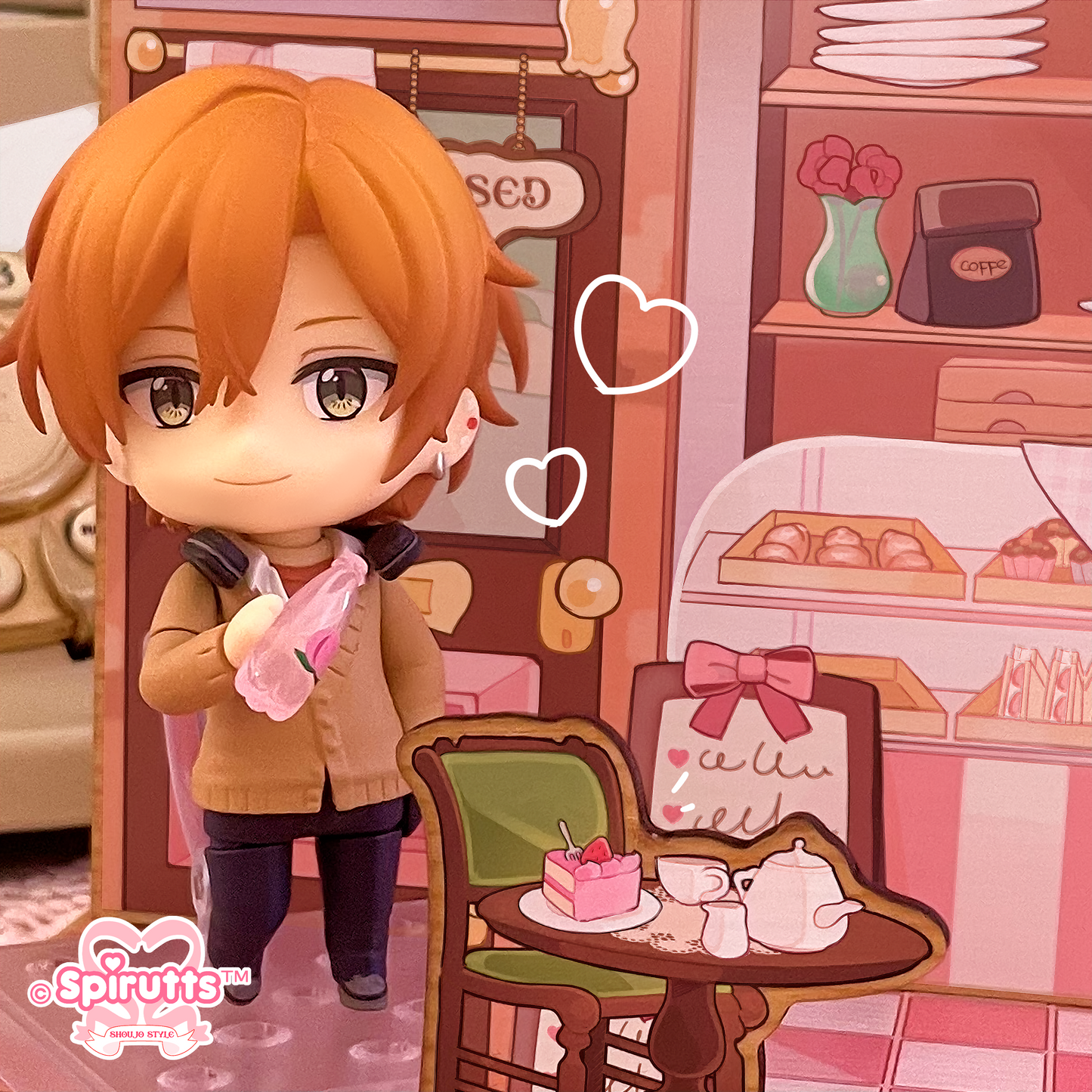 ROOM STANDEE - Cafe~! - Synthetic Pinewood / figure display / Multiple pieces