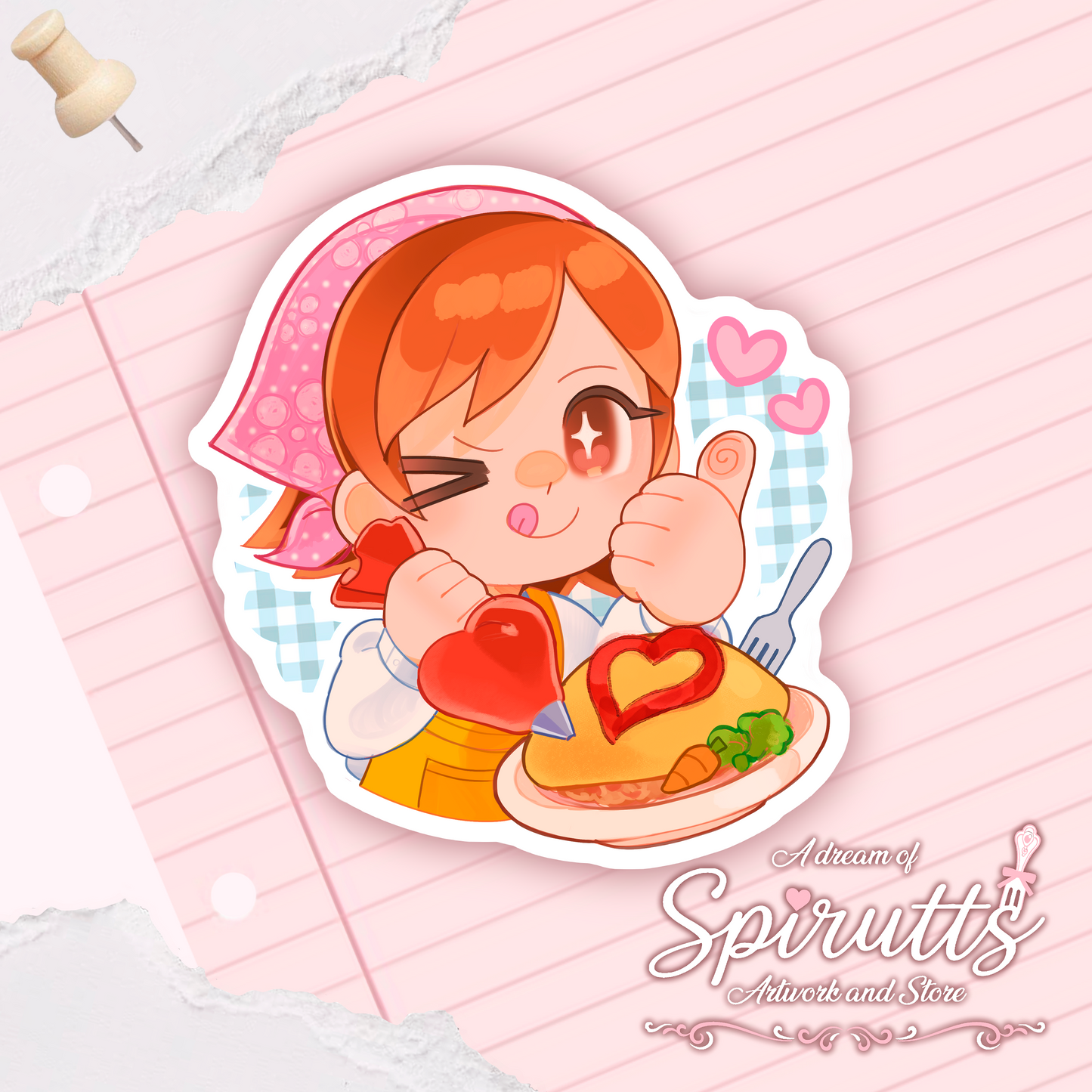 STICKER - Cooking mama~! - Glossy Vinyl