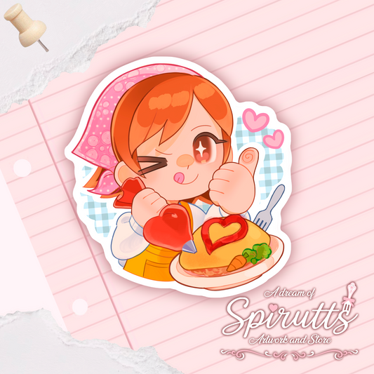STICKER - Cooking mama~! - Glossy Vinyl