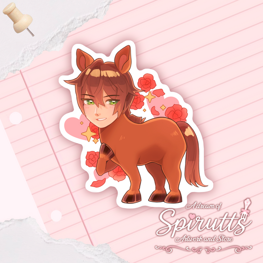 STICKER - My love, My Horse Prince~!  - Glossy Vinyl