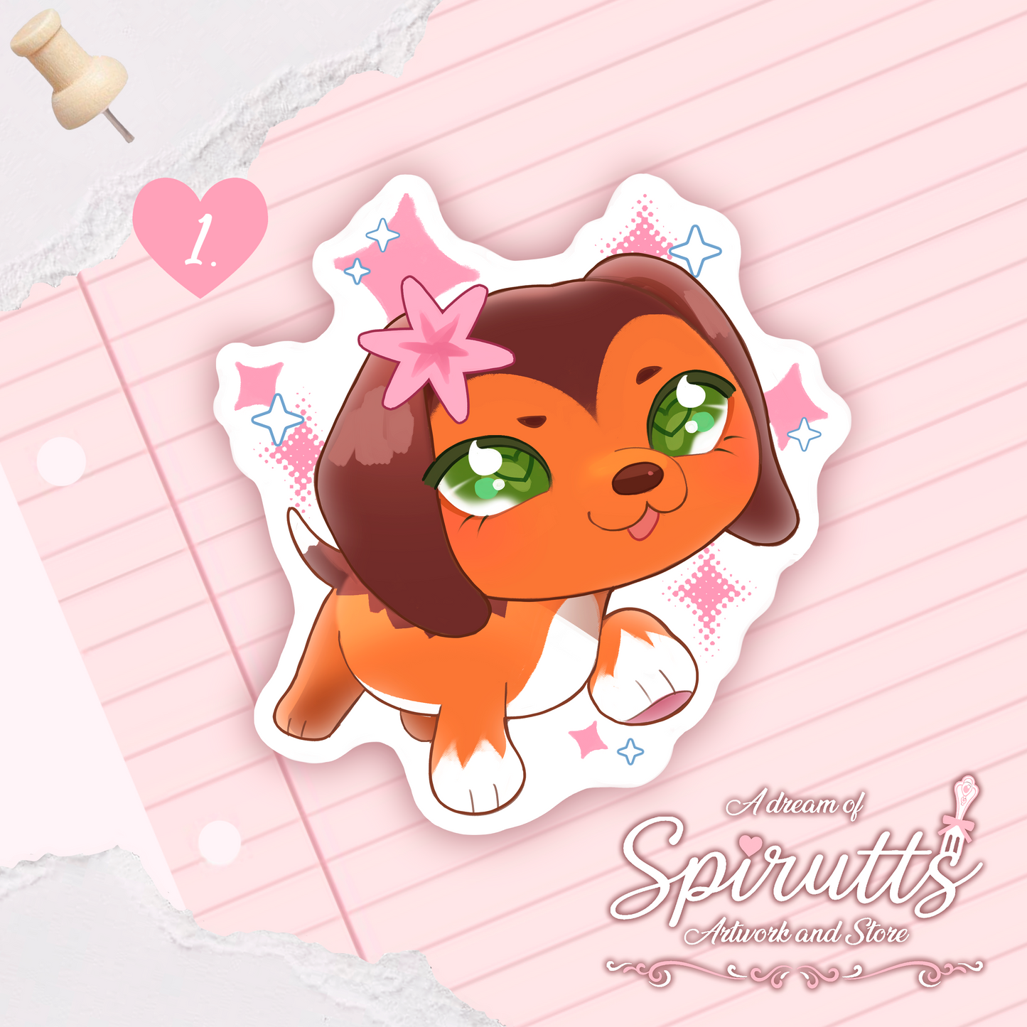 STICKER(S) - Brooke and Savvy "LPS Popular~!" - Glossy Vinyl Peelback