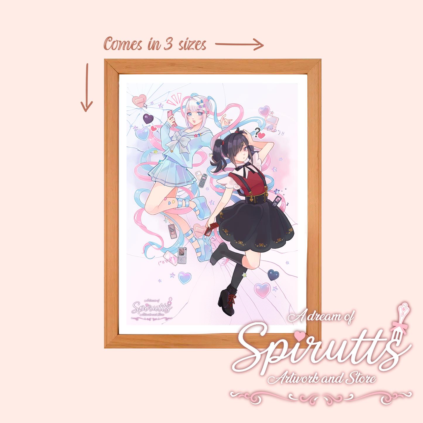 PRINT/POSTER - Needy Girl Overload~! - thick glossy paper / multiple sizes